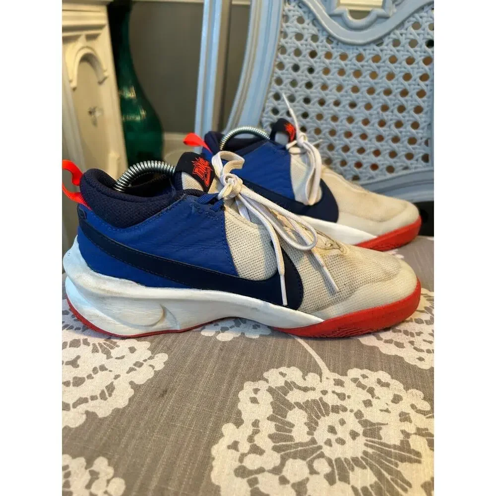 Nike Size 7Y Nike Hustle D 10 CW6735-103 White‎ Basketball Shoes